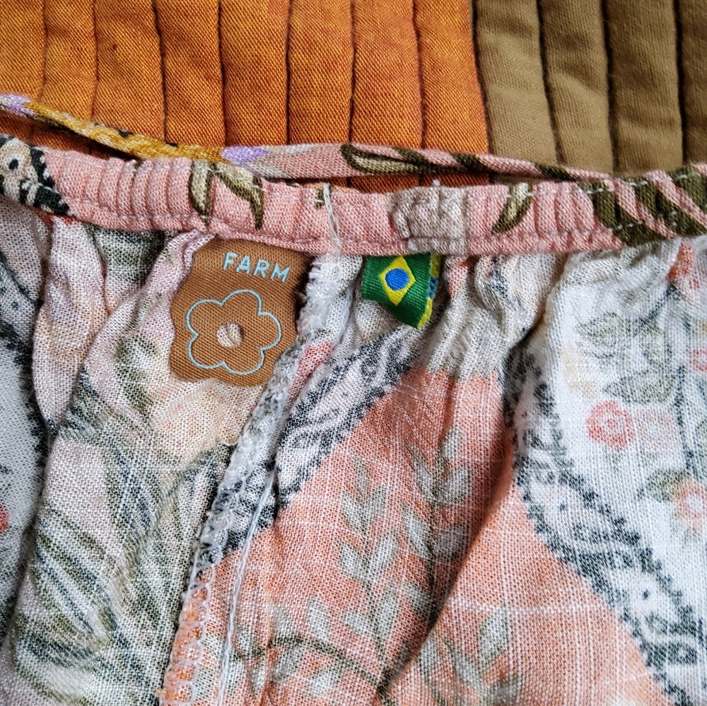 FARM Rio Halter Jumpsuit Size L - Picture 2 of 15